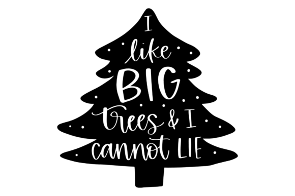 Christmas Tree Pun SVG for Graphics and Crafts