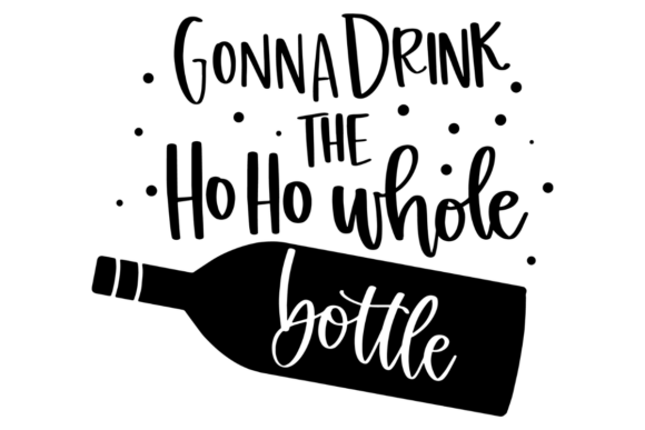 Funny Christmas Wine Embroidery Review