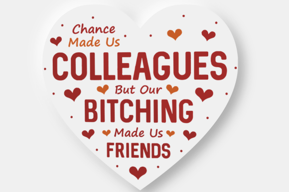 Humorous Office Colleague Farewell SVG for Graphics and Crafts