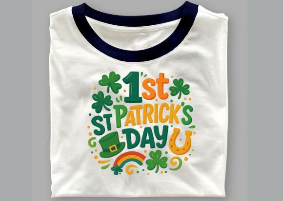 St Patrick’s Day SVG T-Shirt Bundle for Crafts and Graphics