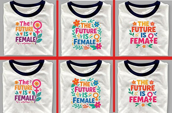 The Future is Female SVG Bundle for Crafts and Graphics