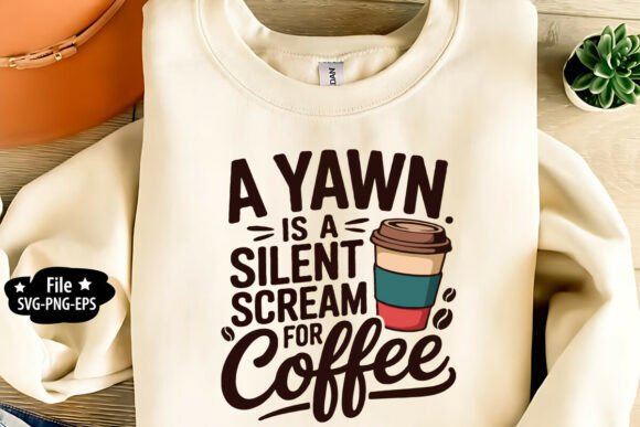 Yawn for Coffee SVG Review for Embroidery Projects